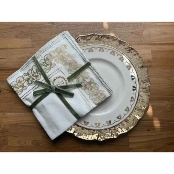 BNWT Anthropologie napkins, set of 4 (2 sets available), Perfect for Christmas! - Picture 7 of 7